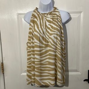 Ann Taylor sleeveless top, size X-LARGE